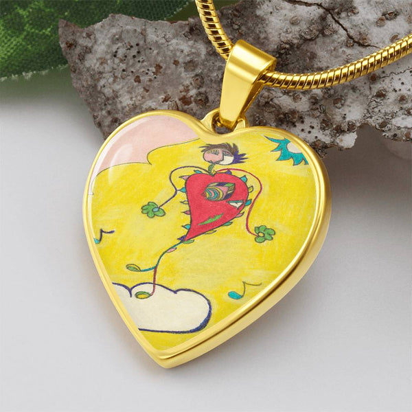 Blissful Heart (Dancer), Heart Luxury Necklace