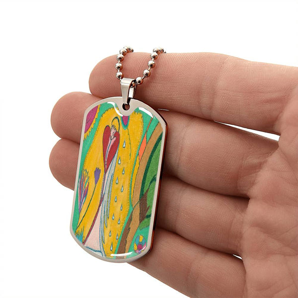 Angel Full of Heart, Military Luxury Necklace