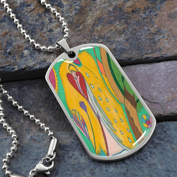Angel Full of Heart, Military Luxury Necklace