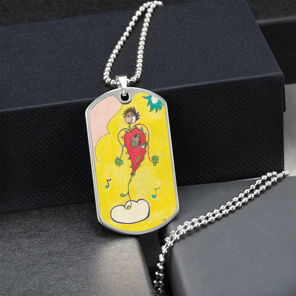 Blissful Heart (Dancer), Military Luxury Necklace