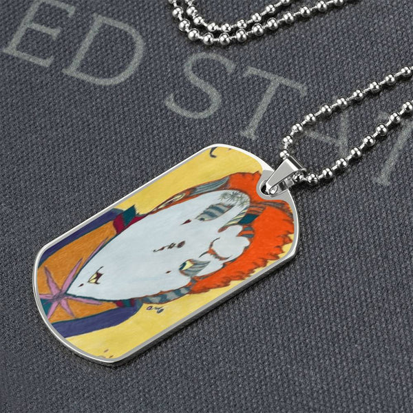 Red Head, Military Luxury Necklace