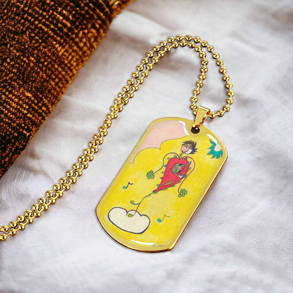 Blissful Heart (Dancer), Military Luxury Necklace