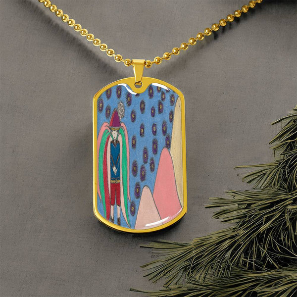 Bright Side (Angel), Military Luxury Necklace