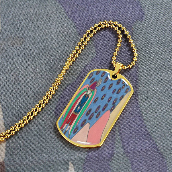 Bright Side (Angel), Military Luxury Necklace