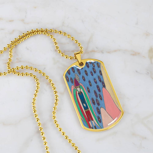 Bright Side (Angel), Military Luxury Necklace