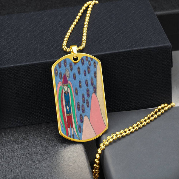 Bright Side (Angel), Military Luxury Necklace