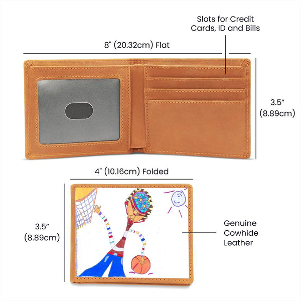 Dribble, Leather Wallet