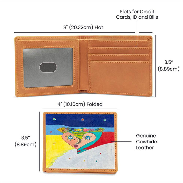 Cosmic Heart (2nd Edition), Leather Wallet