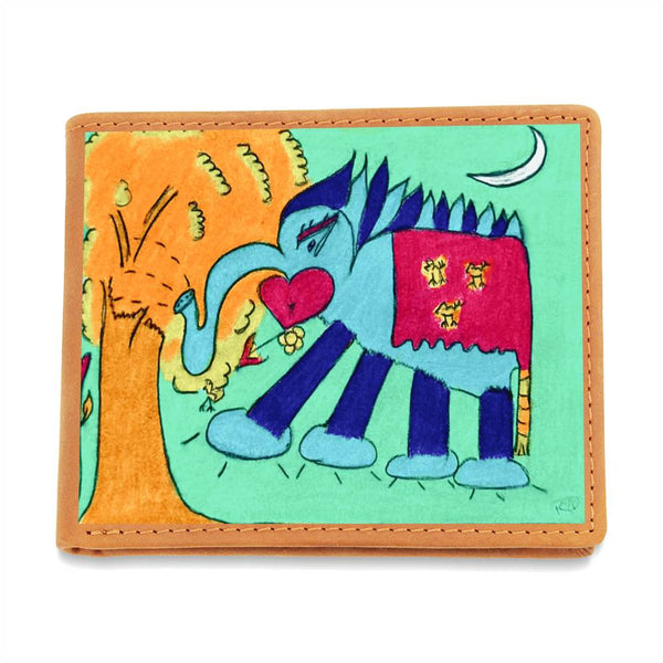 Noble Elephant, Leather Wallet