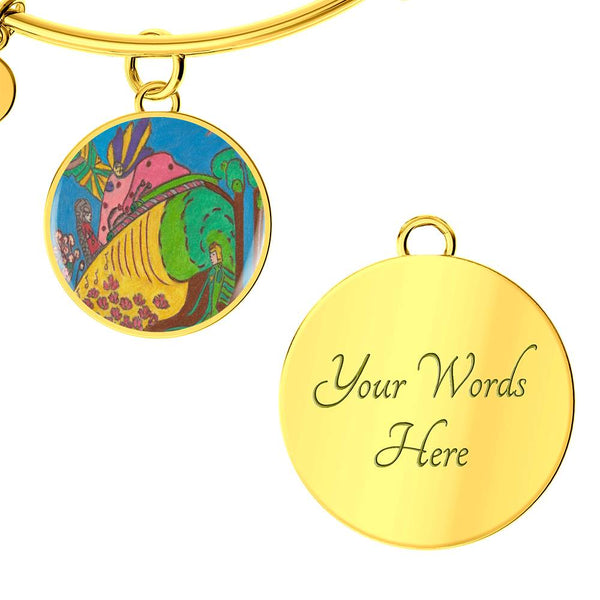 Whimsical Wonderland, Circle Bangle.