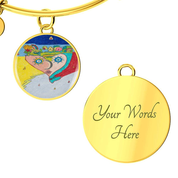 Cosmic Heart (1st Edition) Circle Bangle