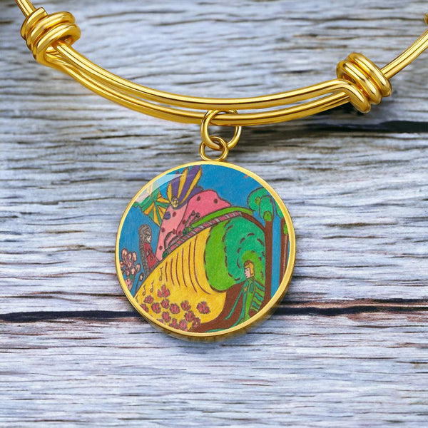 Whimsical Wonderland, Circle Bangle.