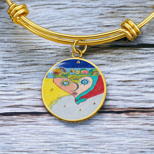 Cosmic Heart (1st Edition) Circle Bangle