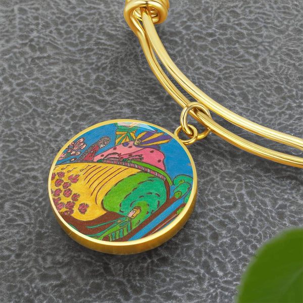 Whimsical Wonderland, Circle Bangle.