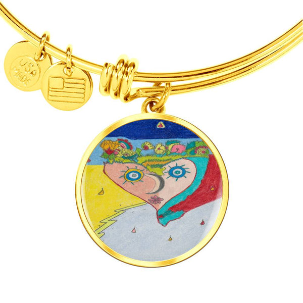 Cosmic Heart (1st Edition) Circle Bangle