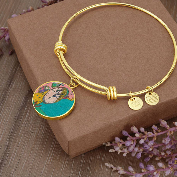 Wake Up (Timekeeper) Circle Bangle