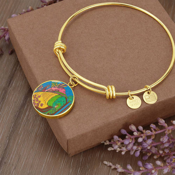Whimsical Wonderland, Circle Bangle.