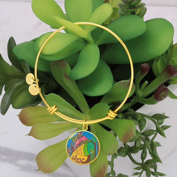 Whimsical Wonderland, Circle Bangle.