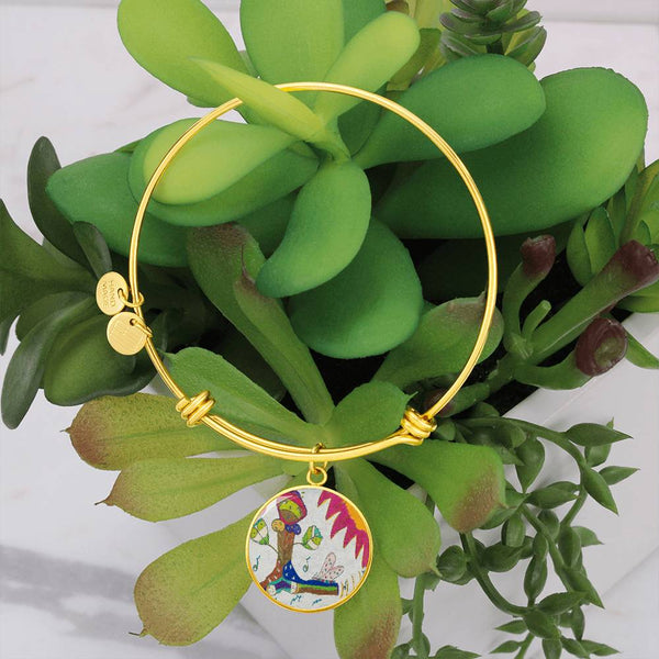 Tree Stump (Growing up-Renewal) Circle Bangle