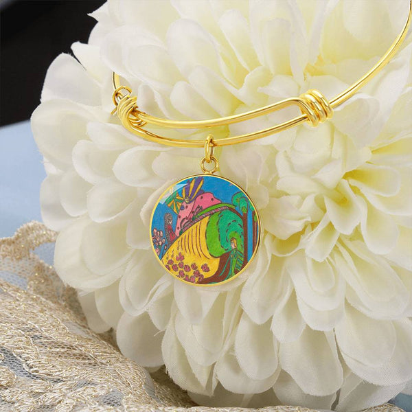 Whimsical Wonderland, Circle Bangle.