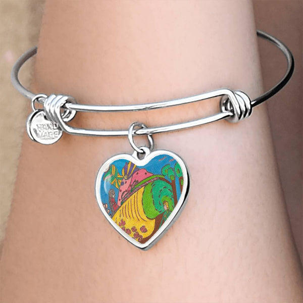 Whimsical Wonderland, Heart Bangle