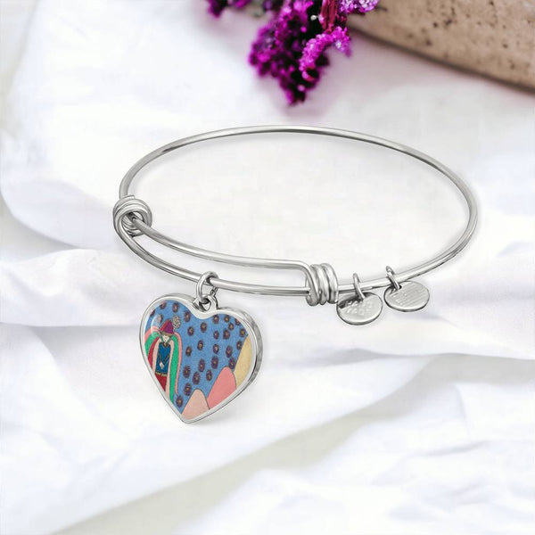 Bright Side Angel, Heart Bangle