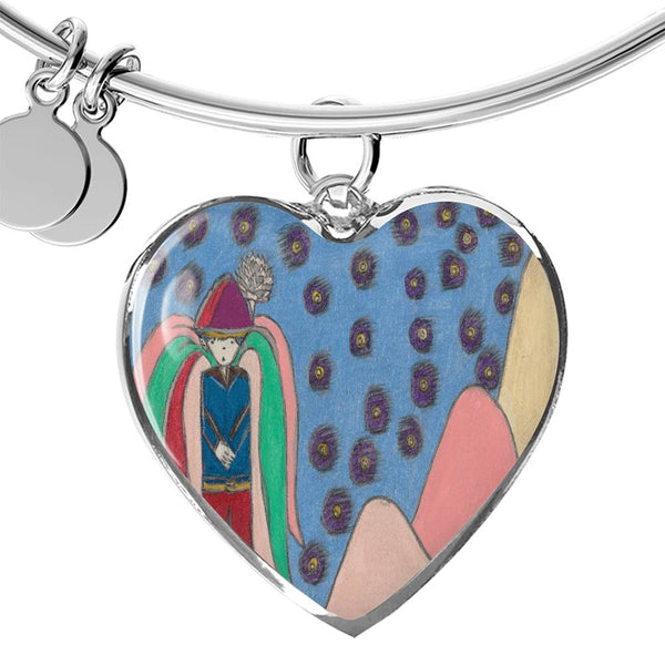 Bright Side Angel, Heart Bangle
