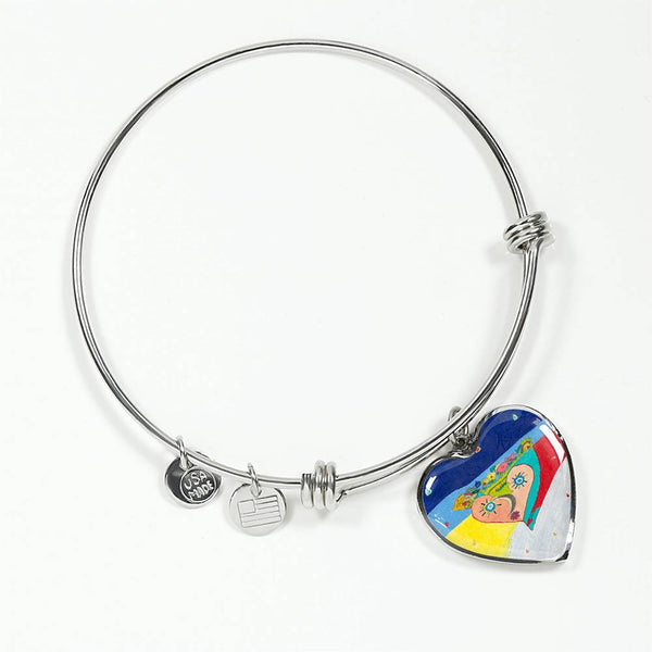 Cosmic Heart (2nd Edition) Heart Bangle.