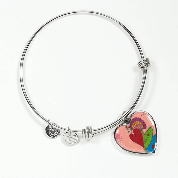 Upright in Heart (My Valentine's), Heart Bangle.