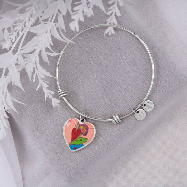 Upright in Heart (My Valentine's), Heart Bangle.