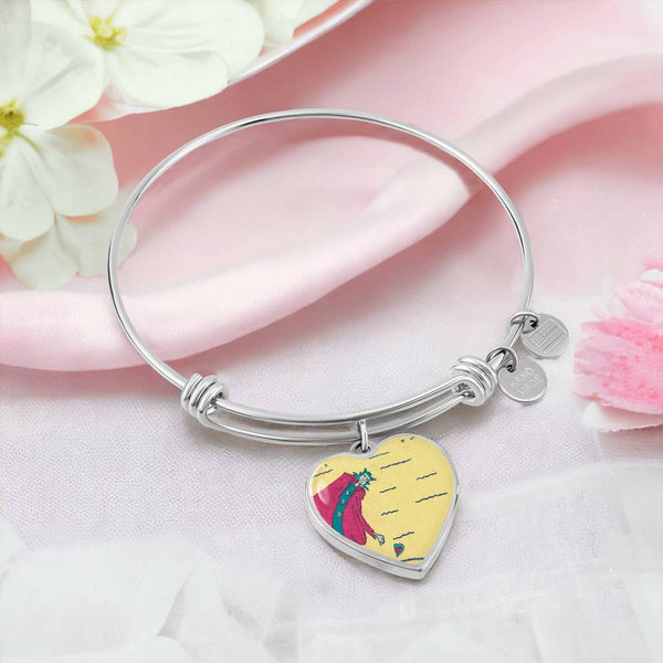Never Lose Heart (Noble Queen of Hearts), Heart Bangle.