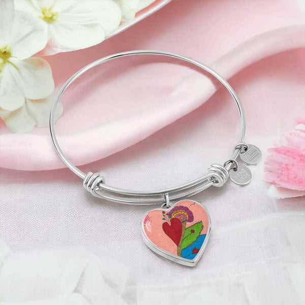 Upright in Heart (My Valentine's), Heart Bangle.