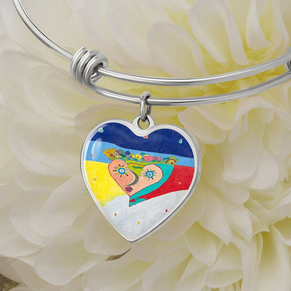 Cosmic Heart (2nd Edition) Heart Bangle.