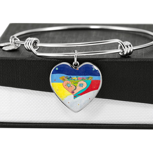 Cosmic Heart (2nd Edition) Heart Bangle.