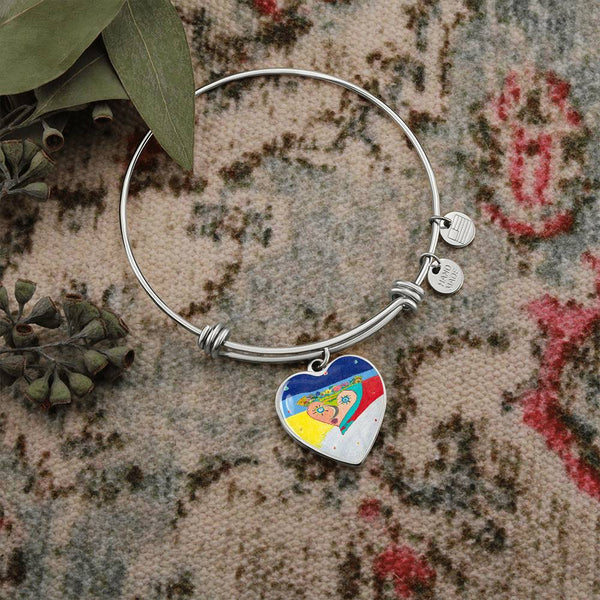 Cosmic Heart (2nd Edition) Heart Bangle.