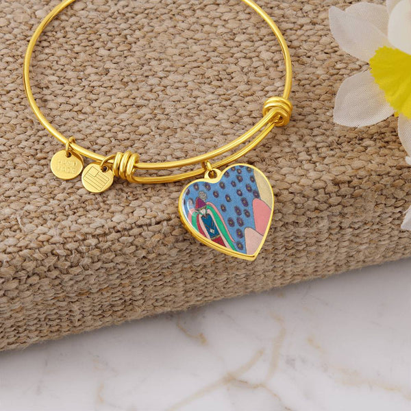 Bright Side Angel, Heart Bangle