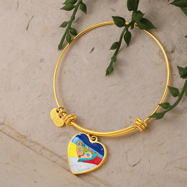 Cosmic Heart (2nd Edition) Heart Bangle.