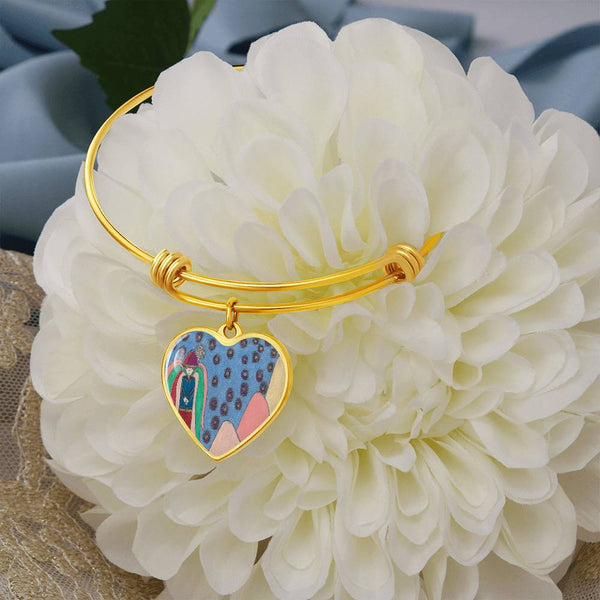 Bright Side Angel, Heart Bangle