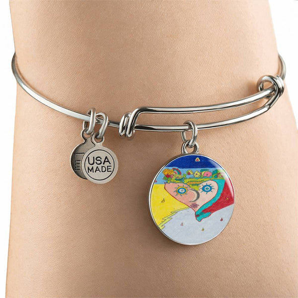 Cosmic Heart (1st Edition) Circle Bangle