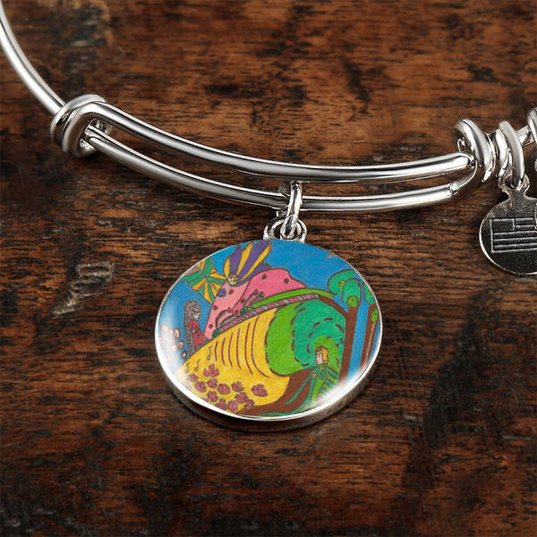 Whimsical Wonderland, Circle Bangle.
