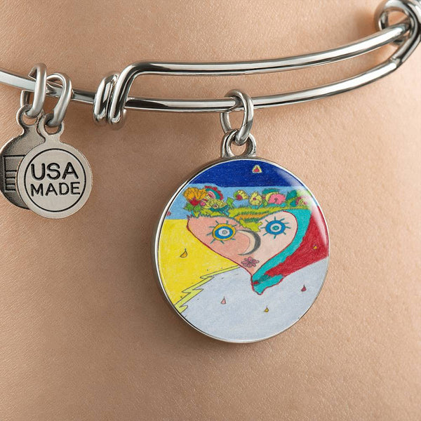 Cosmic Heart (1st Edition) Circle Bangle