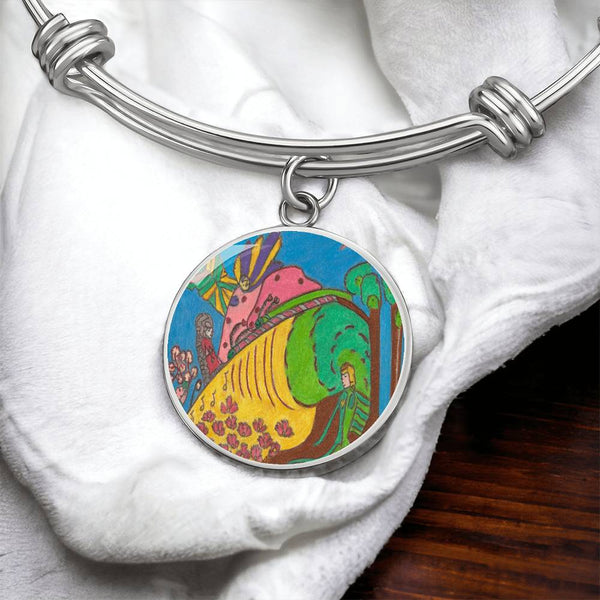 Whimsical Wonderland, Circle Bangle.