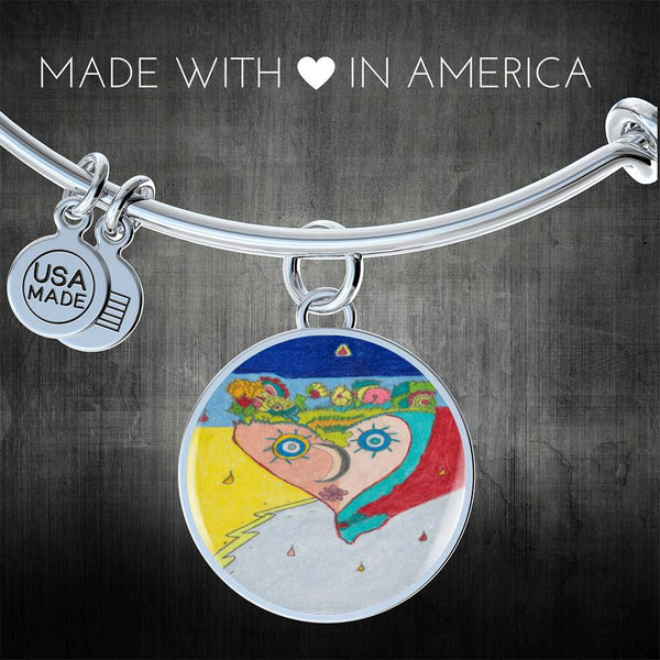 Cosmic Heart (1st Edition) Circle Bangle