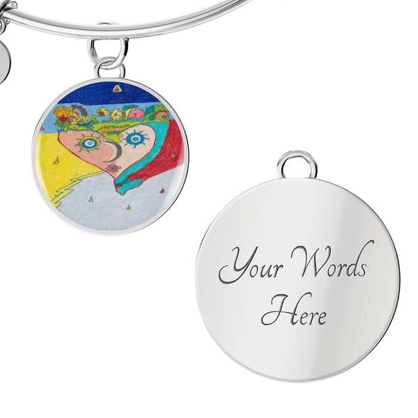 Cosmic Heart (1st Edition) Circle Bangle