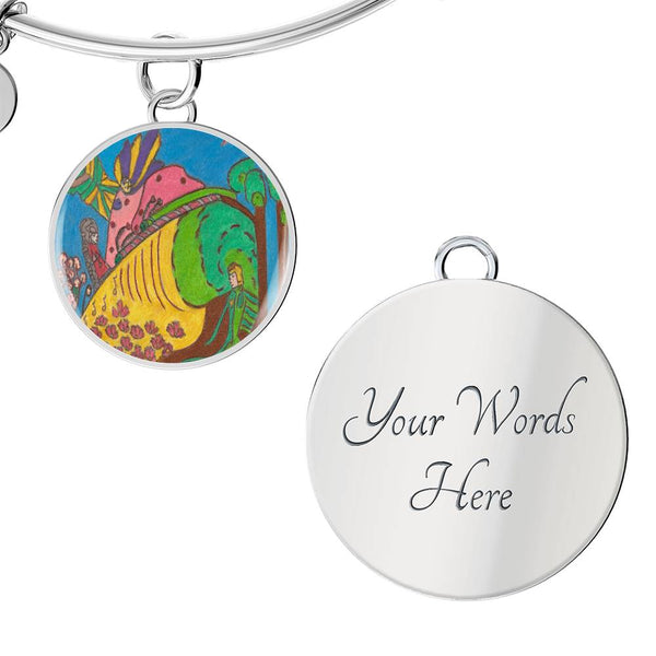 Whimsical Wonderland, Circle Bangle.