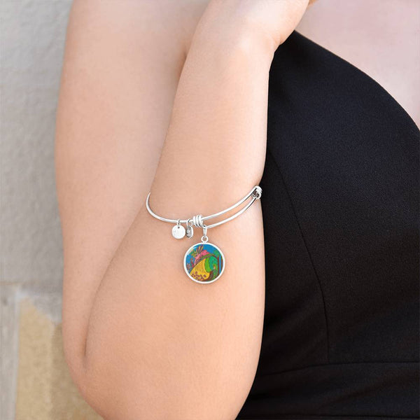 Whimsical Wonderland, Circle Bangle.
