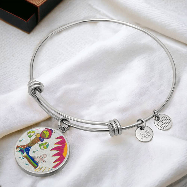 Tree Stump (Growing up-Renewal) Circle Bangle