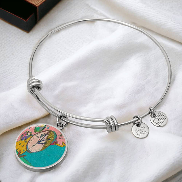 Wake Up (Timekeeper) Circle Bangle