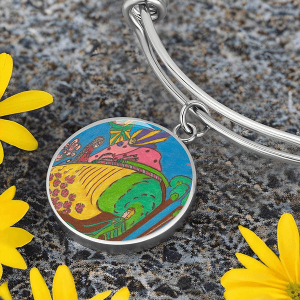 Whimsical Wonderland, Circle Bangle.