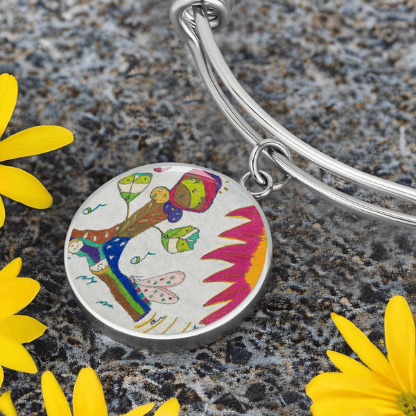 Tree Stump (Growing up-Renewal) Circle Bangle
